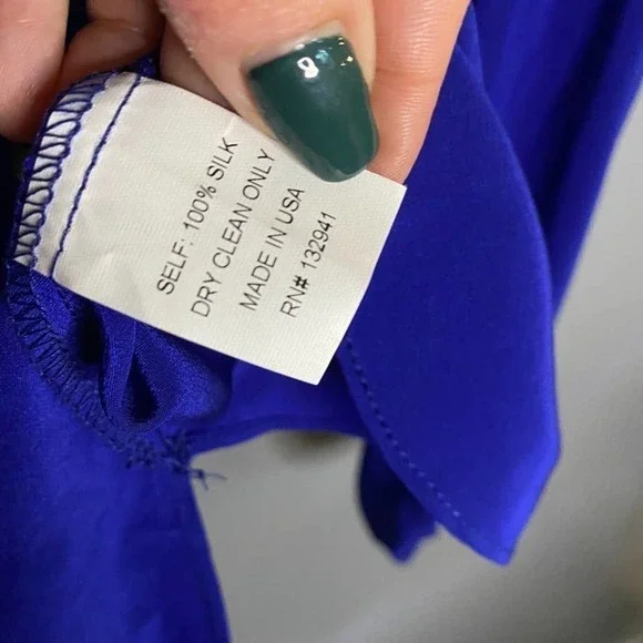 AMANDA uprichard 100% silk blouse size small - Picture 5 of 7